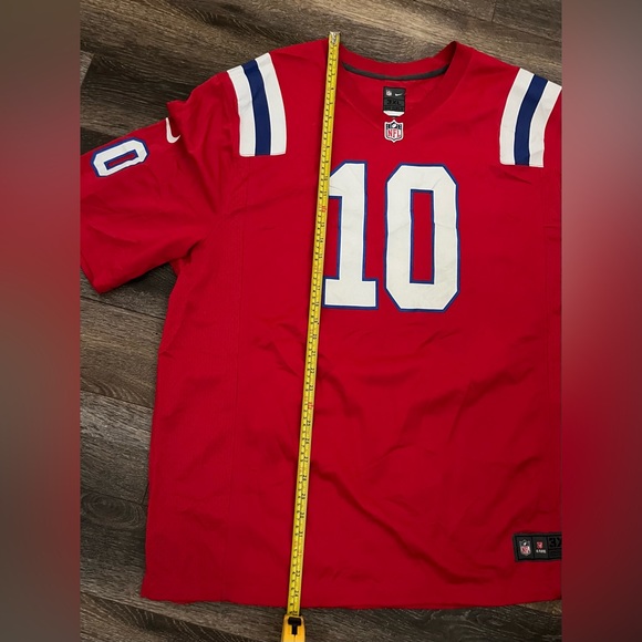 Mens Nike New England Patriots Jones Jersey - Picture 6 of 7